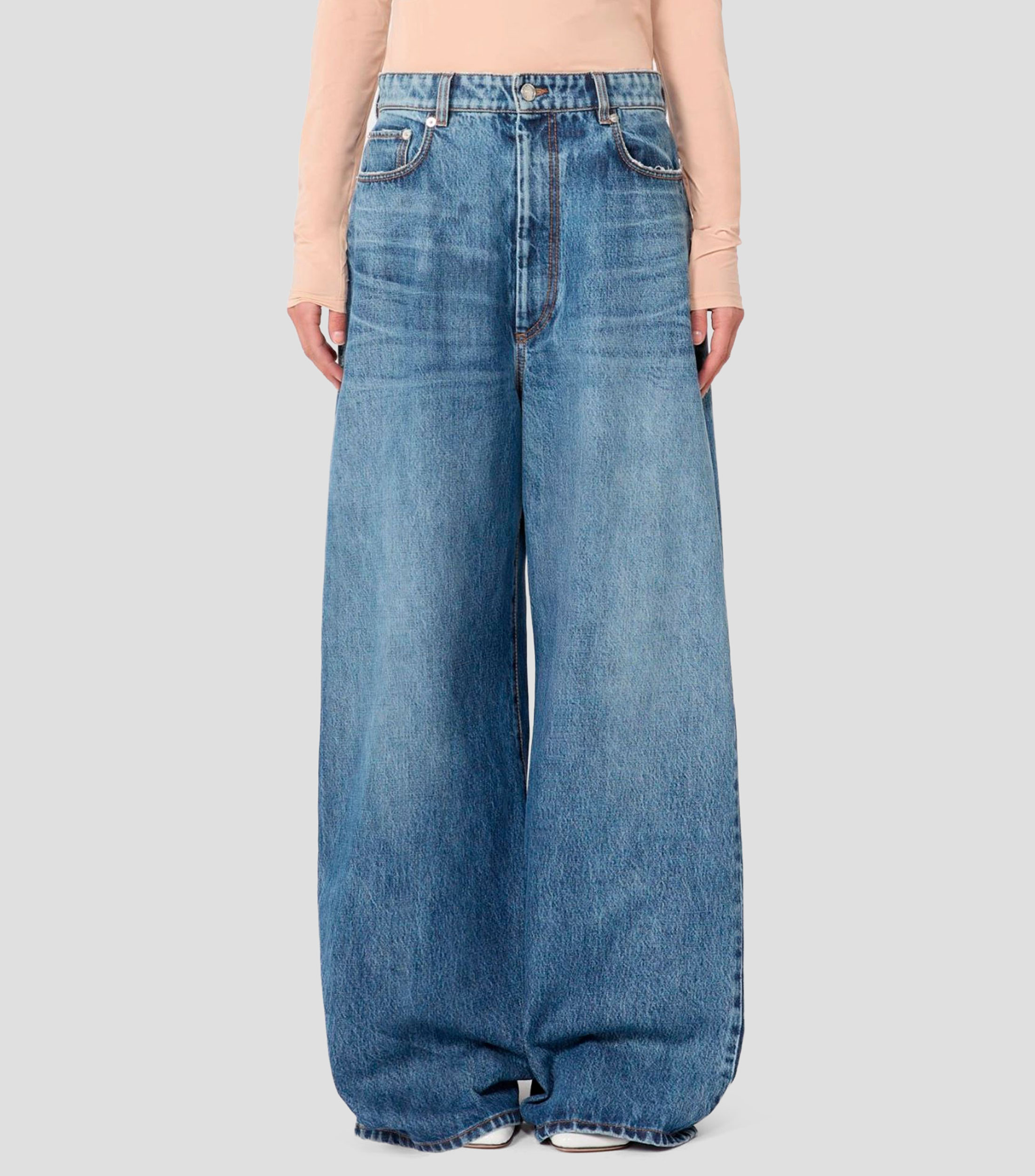 Jeans amplio Mujer